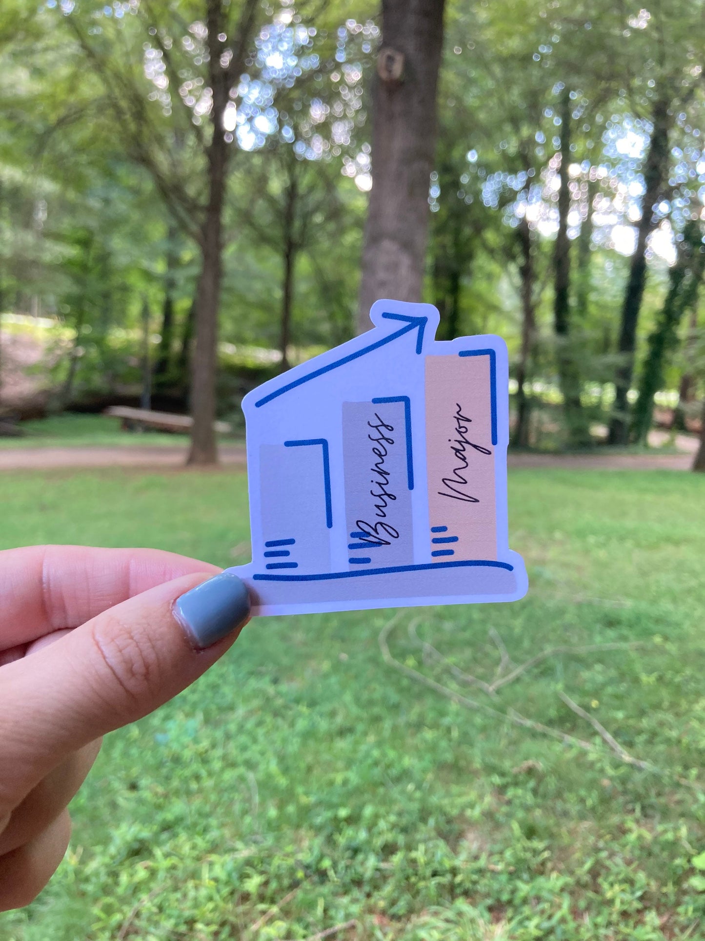 Business Major Sticker