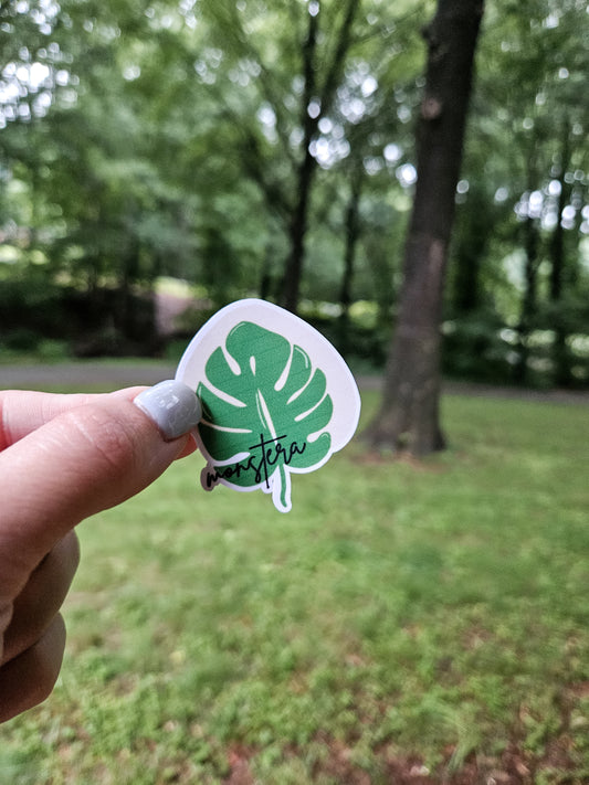 Monstera Sticker