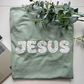 Sage green Bella Canvas faith shirt – Anchored Armor handmade apparel
