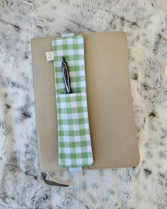 Custom Bible Pen Holder with Elastic Bible Pen Loop for Journaling Bibles & Study Pens