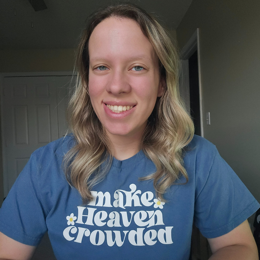 Blue Make Heaven Crowded Graphic Tee