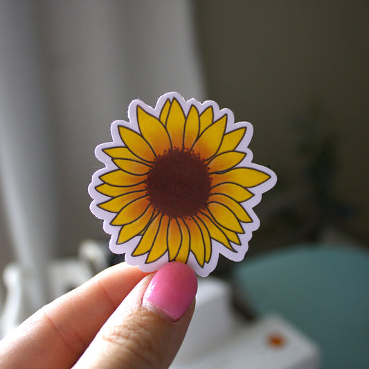 Sunflower Sticker