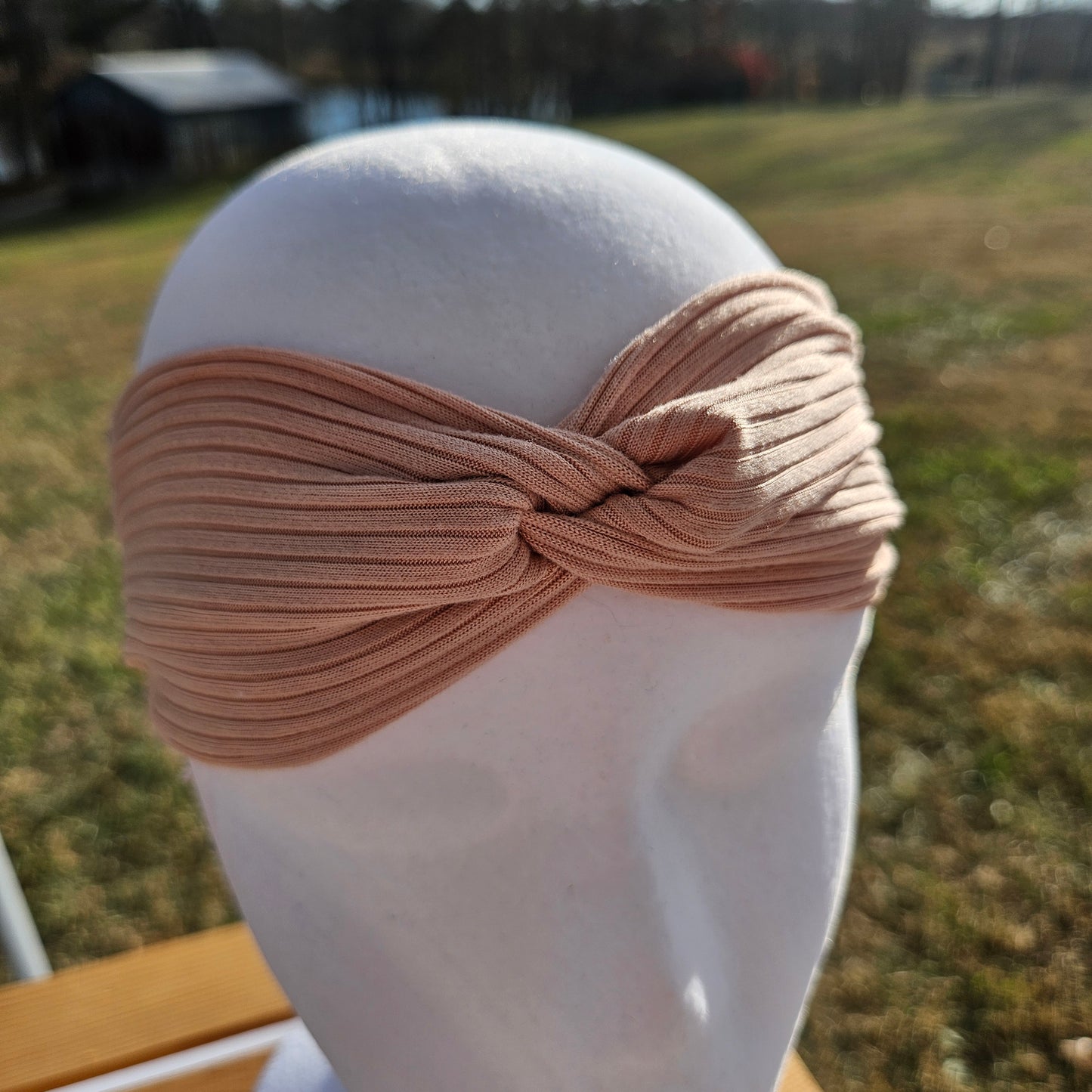 Soft Knit Blush Pink Headband