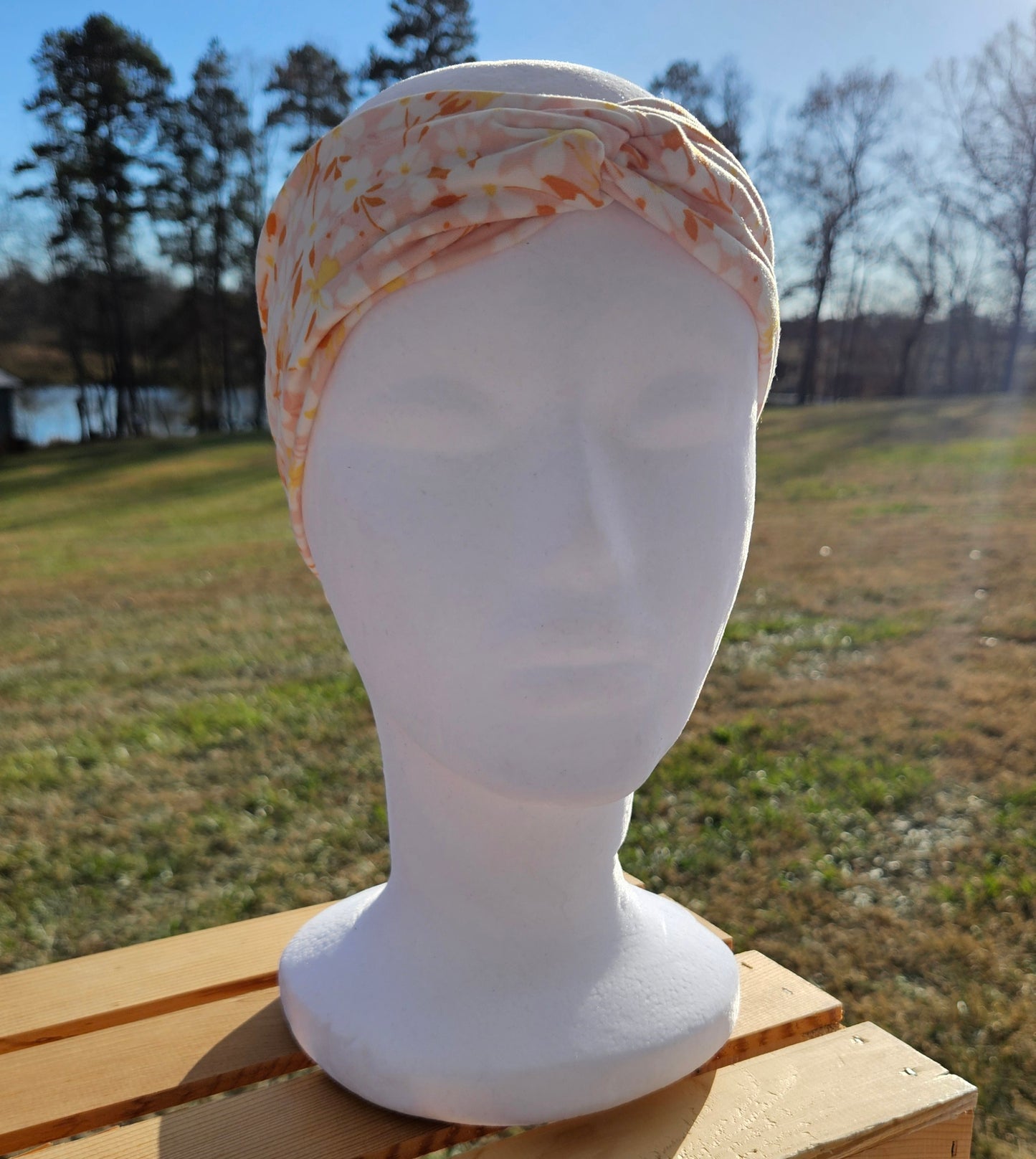 Light Pink Floral Headband