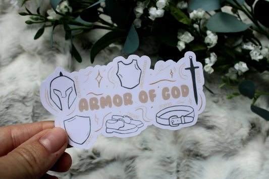 Armor of God Sticker