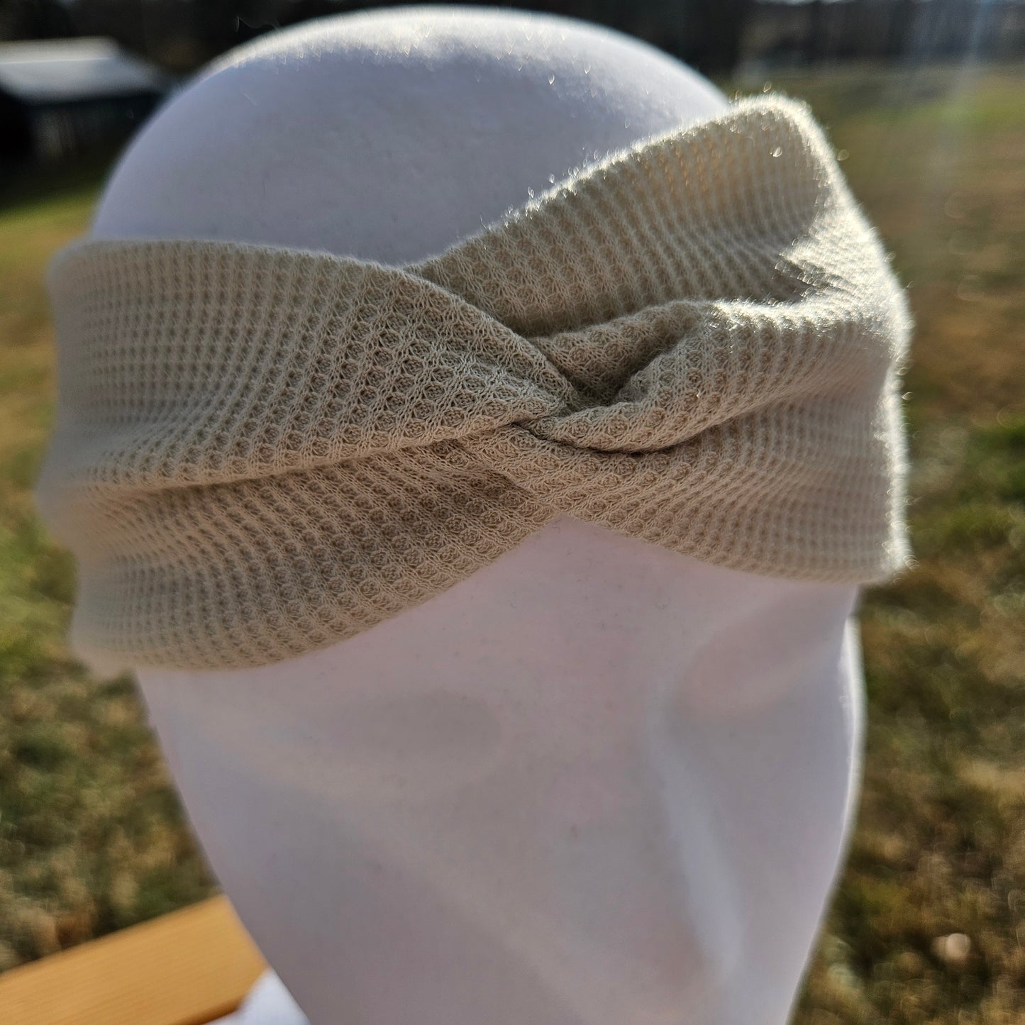 Soft Knit Pastel Green Headband