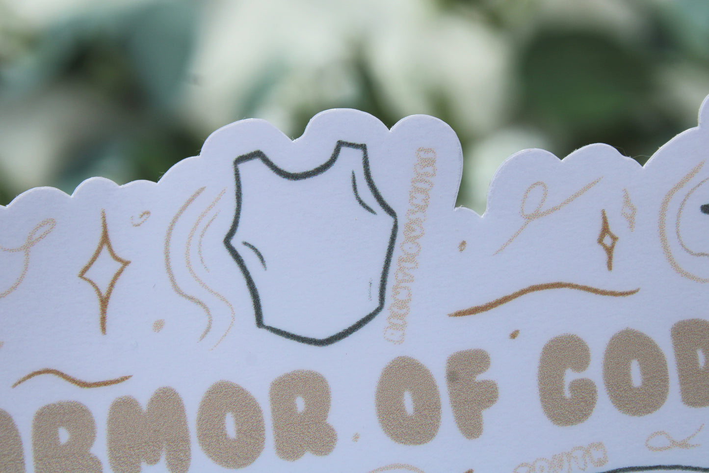 Armor of God Sticker