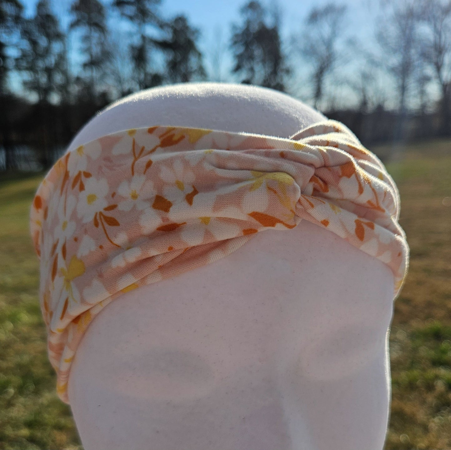 Light Pink Floral Headband