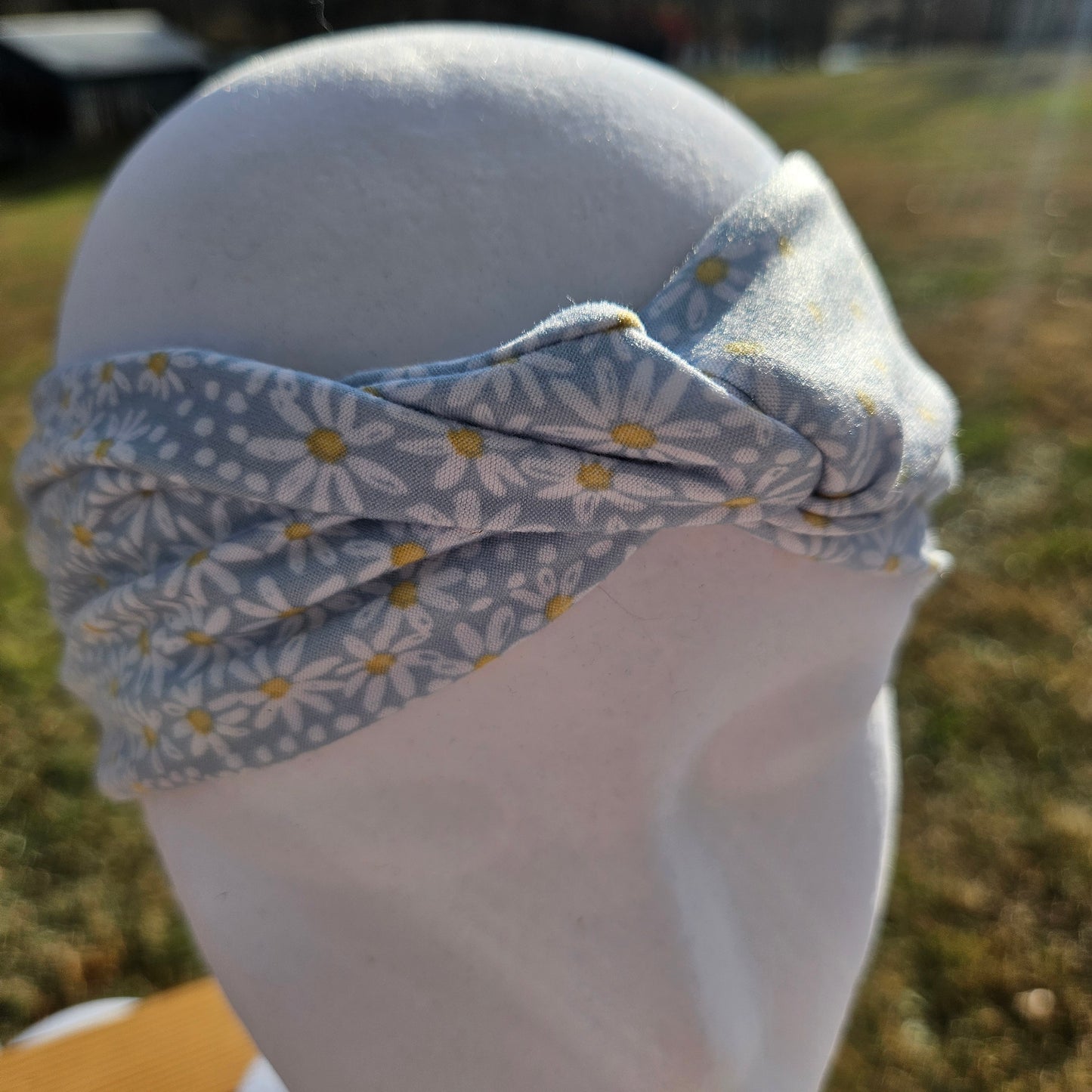 Light Blue Floral Headband