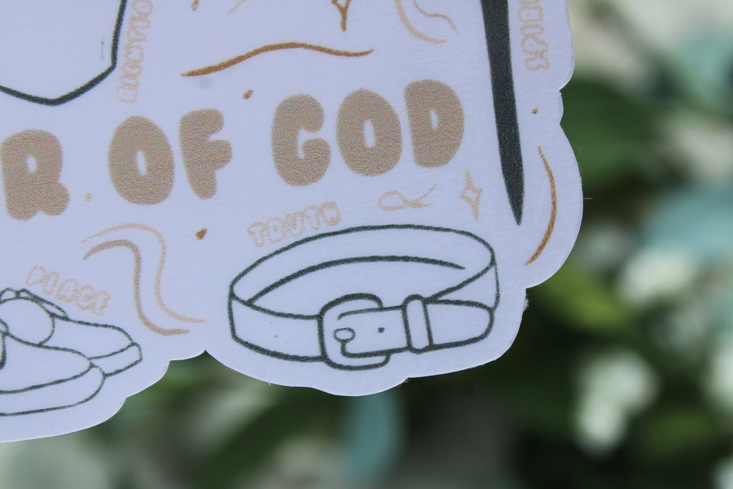 Armor of God Sticker