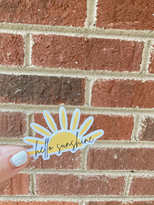 Hello Sunshine Sticker